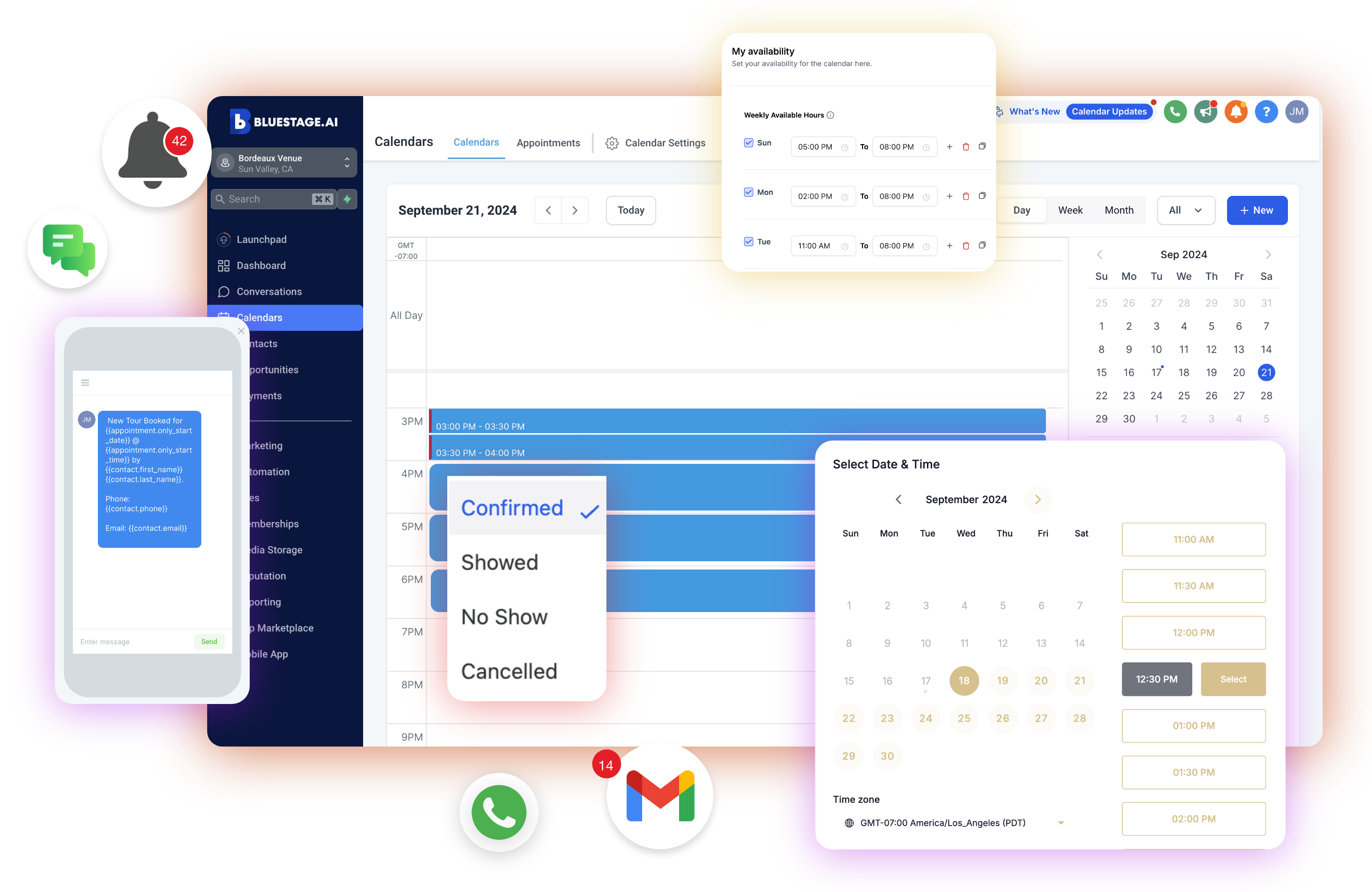 CALENDAR-BluestageAI