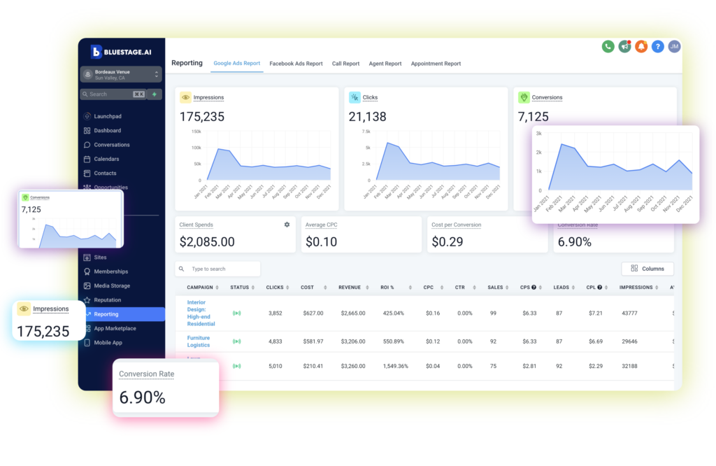 REPORTING-BluestageAI