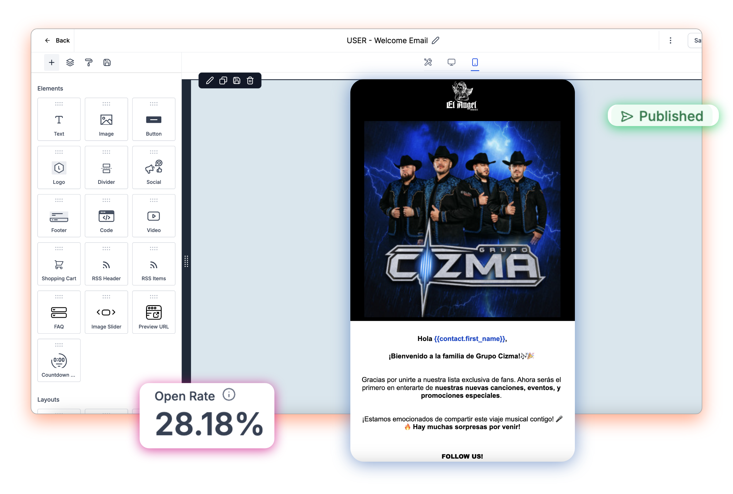Email Marketing Software - BluestageAI CRM