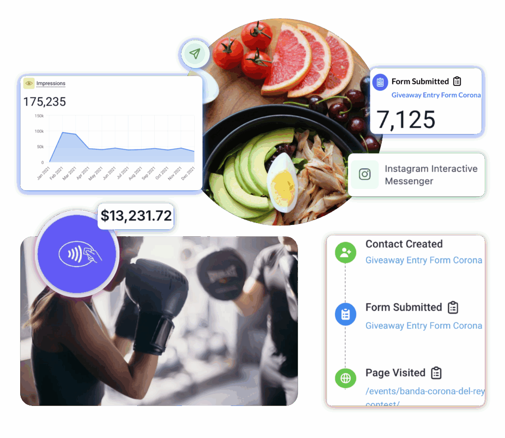 Bluestage CRM Software for Health & Fitness