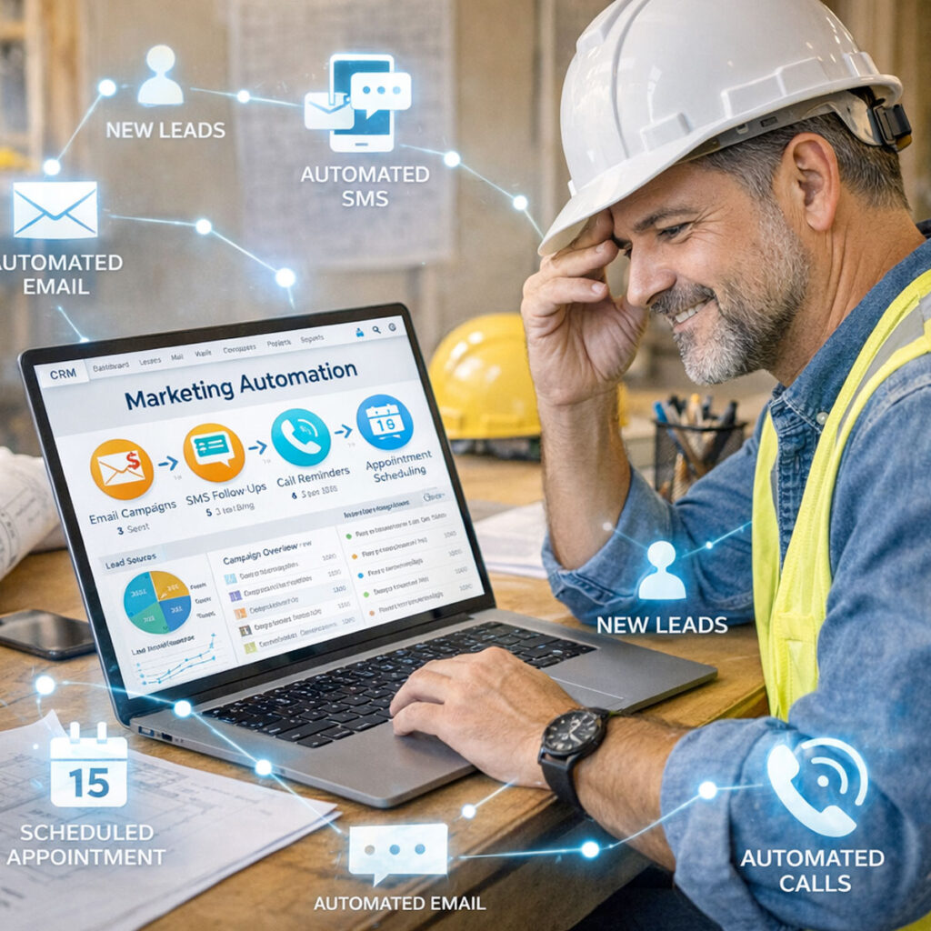 CRM for Home Builders and Marketing Automation​